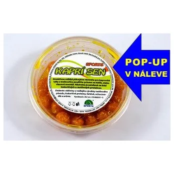 Boilies Pop-Up v nálevu 50g - Karamel