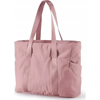 Nákupní taška Allbag shopper taška nylonová růžová
