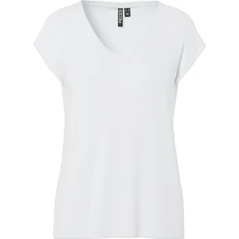 Dámské tričko Pieces Dámské tričko PIECES-17078732 BRIGHT WHITE Bílé