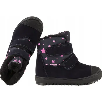 Dívčí obuv Zimní kotníkové boty MAZUREK – membrána TE-POR, pravá kůže, ZATEPLENÉ, vel. 27