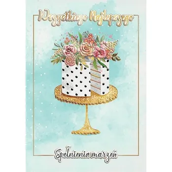 Blahopřání A5 Dort Glamour. Henry