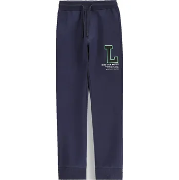 Chlapecké tepláky jogger střihu, tmavě modré, velikost 116 Coccodrillo WC5