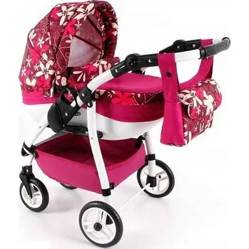 Kočárek pro panenku Hluboký kočárek pro panenky Adbor LILY SPORT