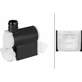 Autosklo Vodní čerpadlo ostřikovače, čištění skel HELLA 8TW 006 848-681