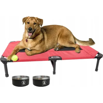 Pelíšek pro psa Lucky Dog pelíšek pro psa červený 102 cm x 69 cm