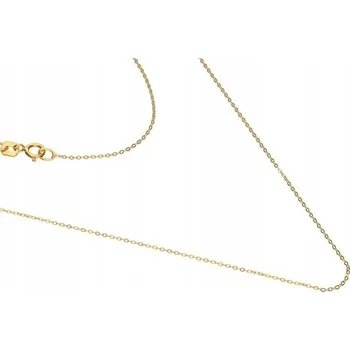 Řetízek Jemný zlatý řetízek 585 R45 elegantní jako dárek k přívěsku 0,45g