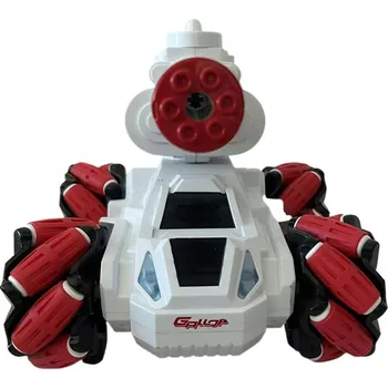 autíčko Super bojový tank s vodními kuličkami a mlhou, terénní a dobíjecí