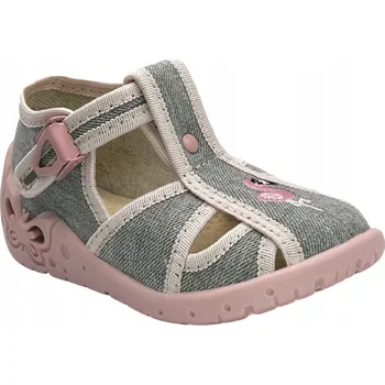 Chlapecké bačkory Dětské tenisky ZetPol TOSIA RŮŽOVÉ velikost 21