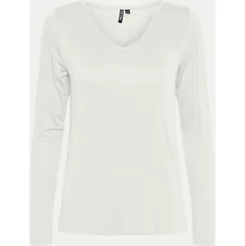 Dámské tričko Pieces Dámské tričko PIECES-17151127 BRIGHT WHITE Bílé