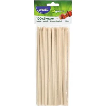 WIMEX Špejle hrocené 66751 20 cm 100 ks