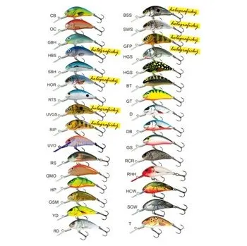 Nástraha Wobler Hornet H4SDR barva HP