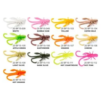 Umělá nástraha Dipované umělé nástrahy BAFFI Fly 38mm / 10ks Dark Olive