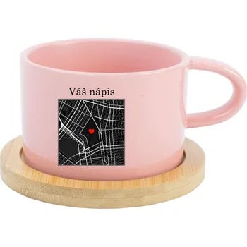 Personalizovaný hrnek Makronka - Místečko lásky