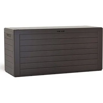 Zahradní úložný box Zahradní úložný box Kadax hnědý 280 l plast