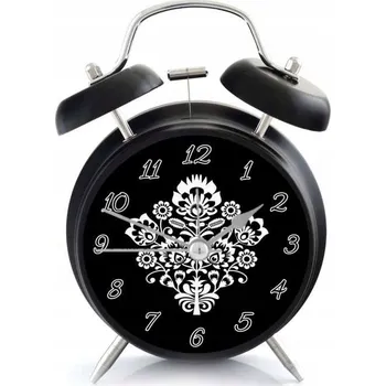 Budík Budík s kovovými zvonky HLASNÝ pro spáče