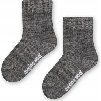 Pánské ponožky TERMOAKTIVNÍ ponožky, 72,5 % merino vlny, velikost 32-34, tmavě šedé