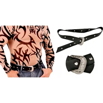 Opasek Pásek s cvočky Motorkářský