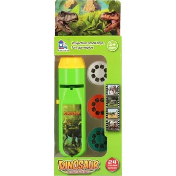 Projektor KAPESNÍ PROJEKTOR DIAPOZITIVY SET DINOSAUŘI