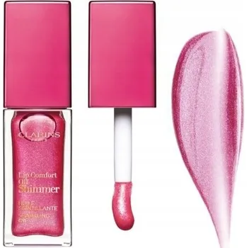 Lesk na rty CLARINS Lip Comfort Oil Shimmer olej na rty 05 pretty in pink 7 ml