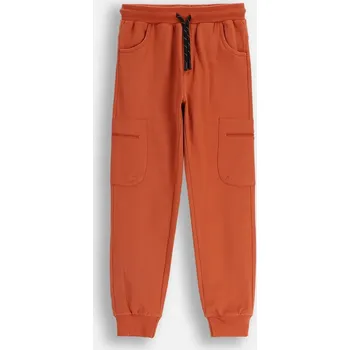 Chlapecké tepláky joggery, dětské, medové barvy, velikost 146 Mokida ZM5