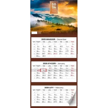 Kalendář Nástěnný kalendář A4 2026
