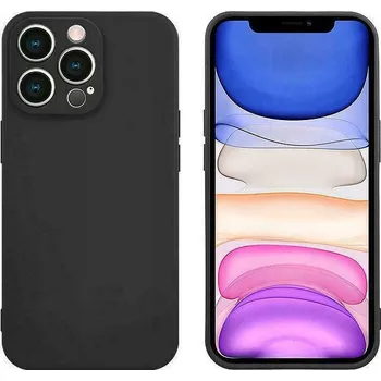 Pouzdro na mobilní telefon Zadní Kryt GSMtrendy pro Apple iPhone 15 Pro, černý