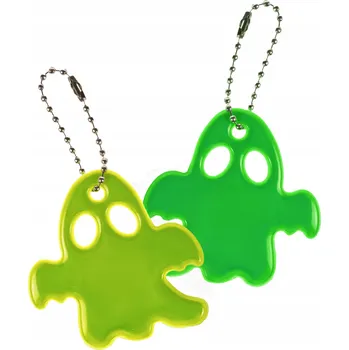 Reflexní přívěsek na klíče s duchem (2 ks )