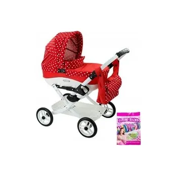Kočárek pro panenku Kočárek pro panenky ADBOR LILY + Lc-12