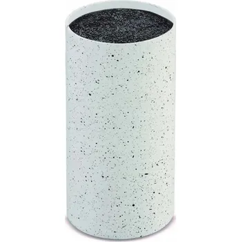 Stojan na nože Stojan nože Krisberg 22 cm bílý plast