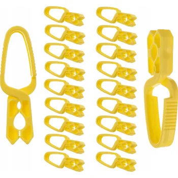 Kolíček na prádlo KOLÍČKY NA PRÁDLO SPONKY NA PRÁDLO ŽABKY SPONKY SILNÉ 20 ks