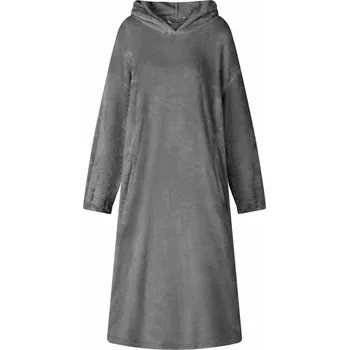 Pánská mikina Mikina s kapucí Tmavě šedá m Flanel