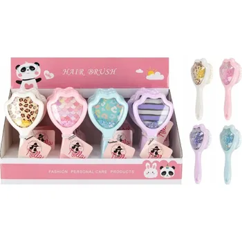 kartáč na vlasy Kartáč na vlasy 15 cm Konfety, vícebarevný Mega Creative