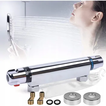 Vodovodní baterie TERMOSTATICKÁ SPRCHOVÁ BATERIE SPRCHOVÁ TERMOSTATICKÁ BATERIE CHROM