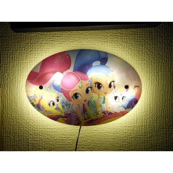 Lampička Nástěnná lampička SHIMMER I SHINE s dálkovým ovládáním