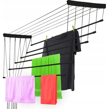 Sušák na prádlo Sušák balkonový na prádlo, zahradní, podstropní Kadax 100-100 cm