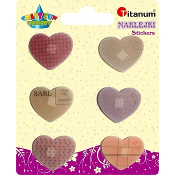 samolepka Samolepky Titanum srdcem