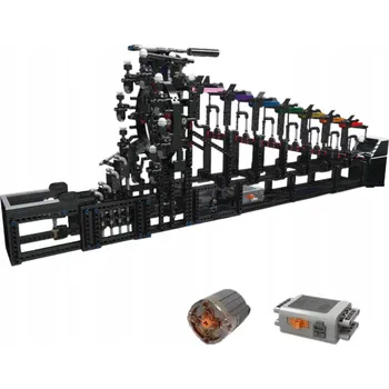 ostatní stavebnice Stavební Stavebnice Kuličková dráha s elektromotorem 2520 dílů