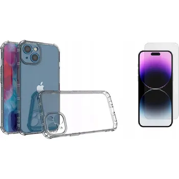 Pouzdro na mobilní telefon Zadní Kryt TelForceOne pro Apple iPhone 15, průhledný