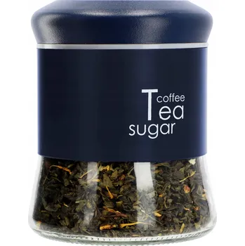 Dóza na potraviny KADAX SKLENĚNÁ DÓZA NA KÁVA A ČAJ 750ml GRANÁTOVÁ