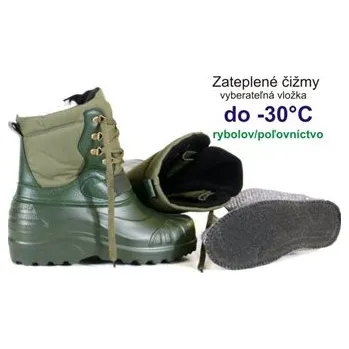 Pánské holínky Holínky Tramp do -30 ° zelené č.43