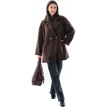 Dámský kabát VIKY Hnědá uni