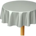 PVC ubrus - Stříbrný Kruh 140