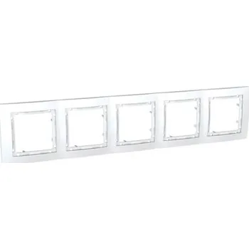 vypínač RAMECEK UNICA 5 NÁSOBNÝ POLAR BEZ DEKORATIVNÍHO MGU 401018