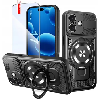 Pouzdro na mobilní telefon Zadní Kryt KrainaGSM pro Apple iPhone 17 černý