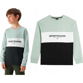 Chlapecká mikina Tepláková mikina pro chlapce 4F M630 sportovní, velikost 146.