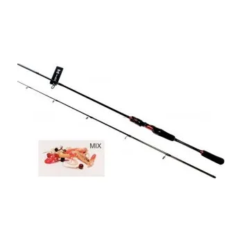 Rybářský prut Přívlačový set 1+5 (prut 1,8m a 5ks relax nástrah)