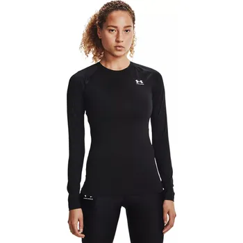 Pánské tričko Dámské kompresní triko s dlouhým rukávem UNDER ARMOUR-UA HG Authentics Comp LS-BLK Černá S