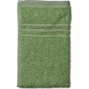 Ručník KELA Ručník pro hosty Leonora 100% bavlna prémiová mechově zelená 30,0x50,0cm KL-24613