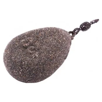 Rybářská zátěž závěs opískovaná FLAT 100g/2ks