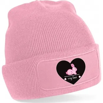 Čepice STRIKER Čepice králíček v srdci